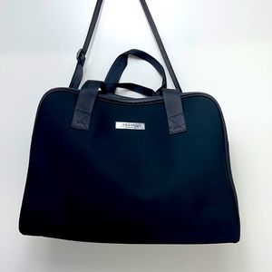 Azzaro perfumes black tote bag